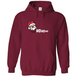 Christmas Santa Unisex Novelty Kids and Adults Pullover Hoodie